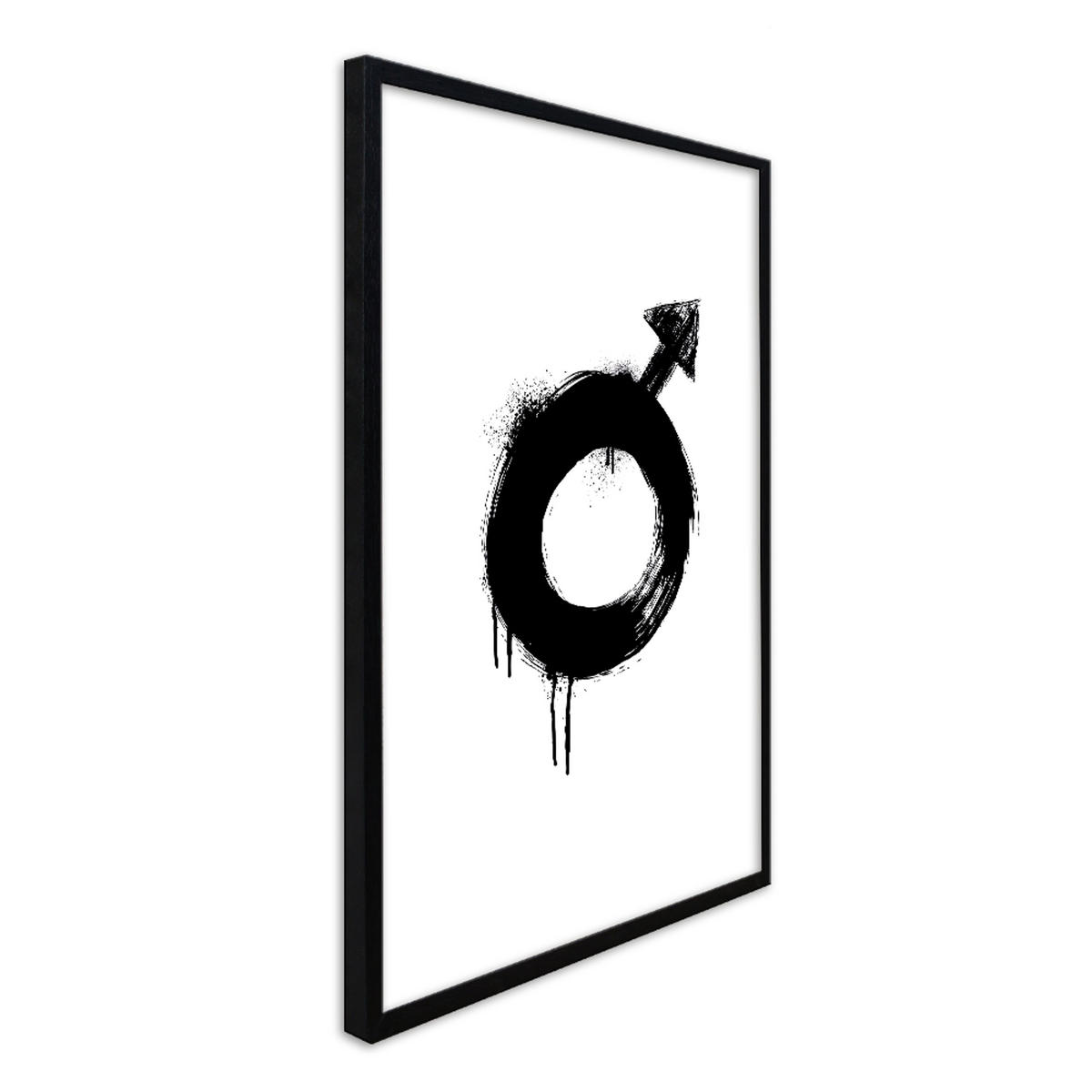 BILD mit Rahmen 2er Set 51x71 cm Schlafzimmerbilder - Weiß, Holz (51/71cm) - artissimo