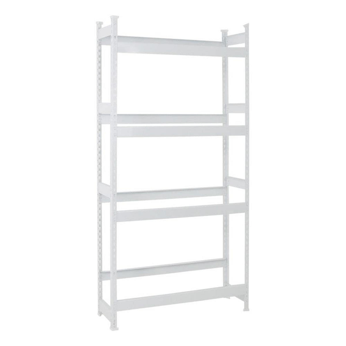 GETRÄNKEKISTENREGAL High Big Camel HxBxT 200 x 100 x 30 cm Weiß - Weiß, Metall (100/200/30cm) - PROREGAL