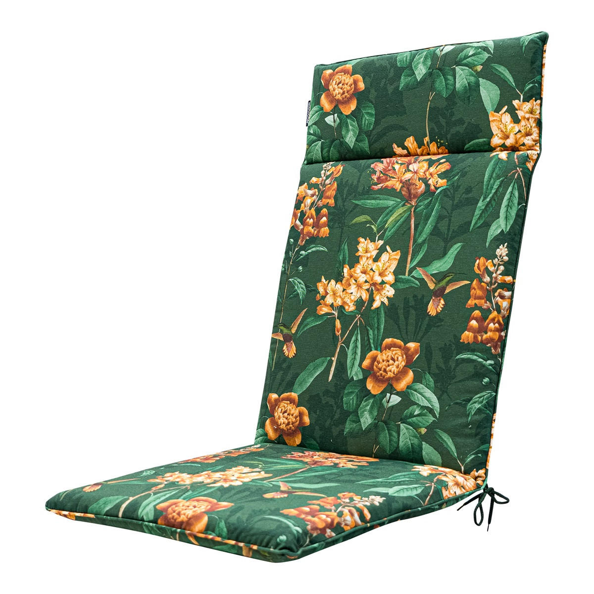 GARTENSTUHLKISSEN Lua 120/50 cm 4er-Set - Grün, Textil (50/8/120cm) - Madison