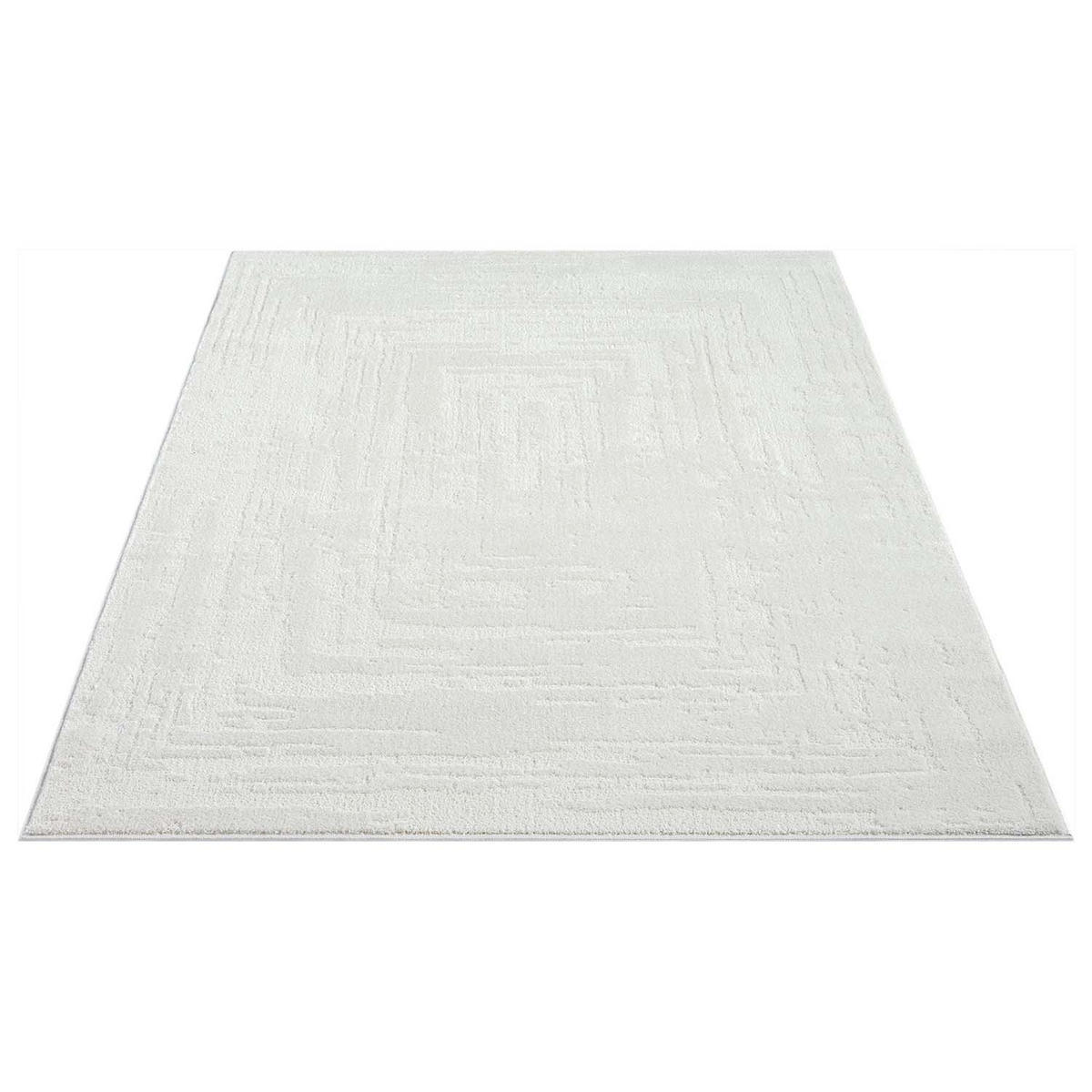 KURZFLOR-TEPPICH Flair 171 Creme 120x170 cm - Creme, Textil (120/170cm) - carpet city