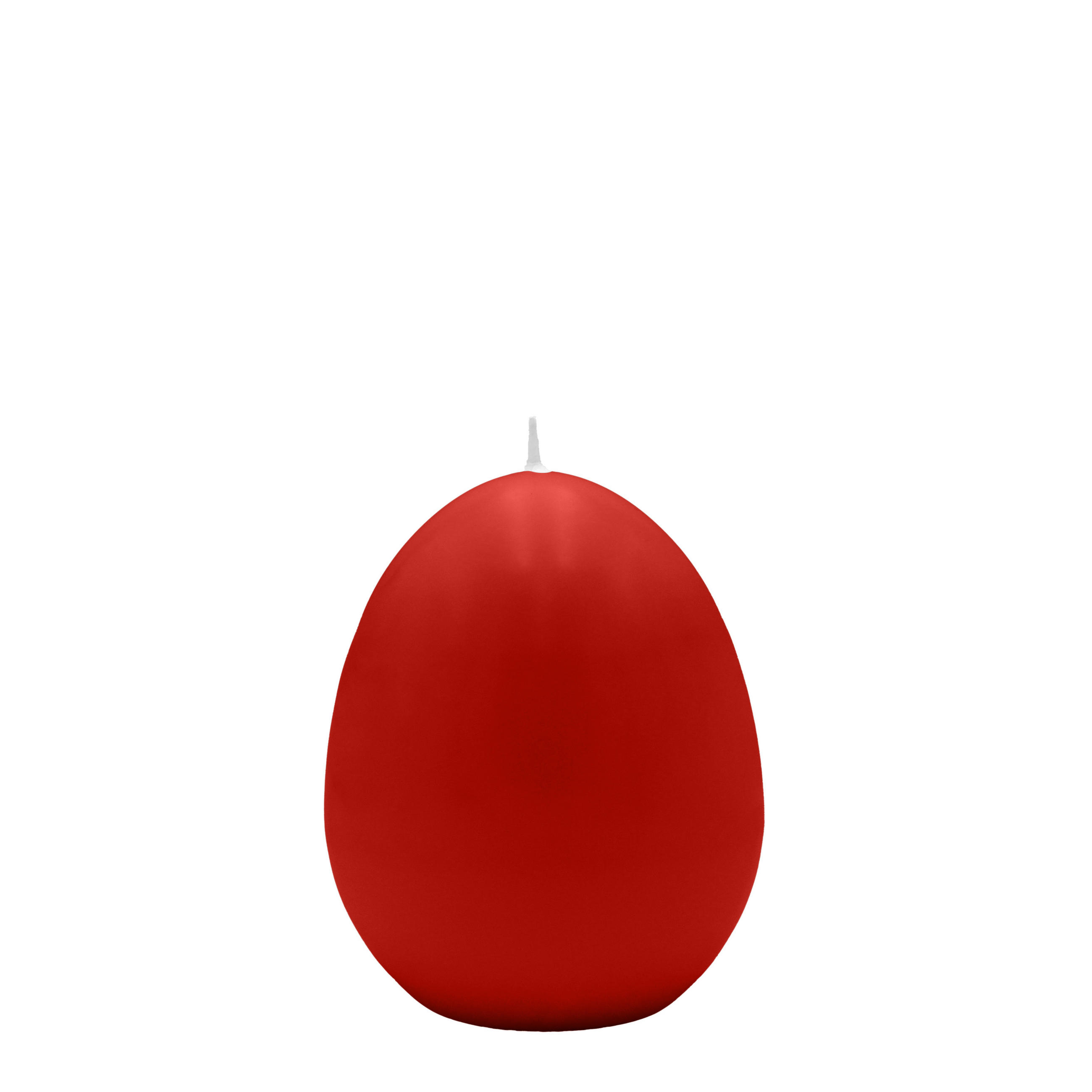 EIKERZEN Erdbeere 60 x Ø 45 mm, 30 Stück - Dunkelrot, Paraffin (4.5/6/6cm) - Kopschitz Kerzen