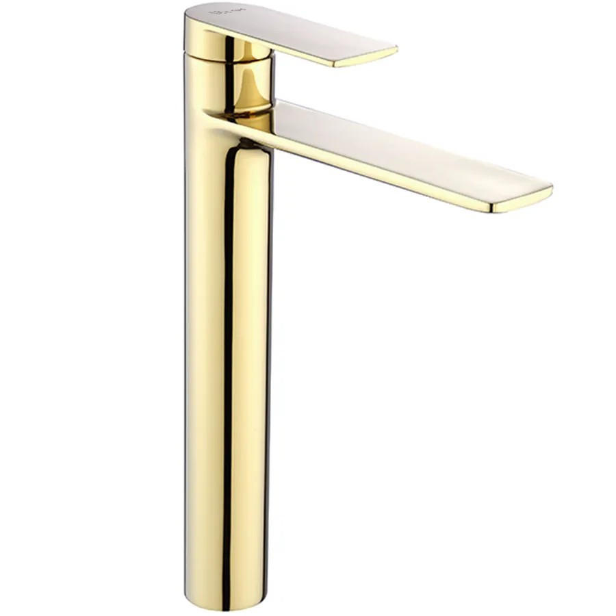 REA Waschbeckenarmatur Gold 4.2x29.5x18.5 cm