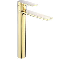 WASCHBECKENARMATUR Rea Storm Gold High - Goldfarben, Metall (4.2/29.5/18.5cm) - REA