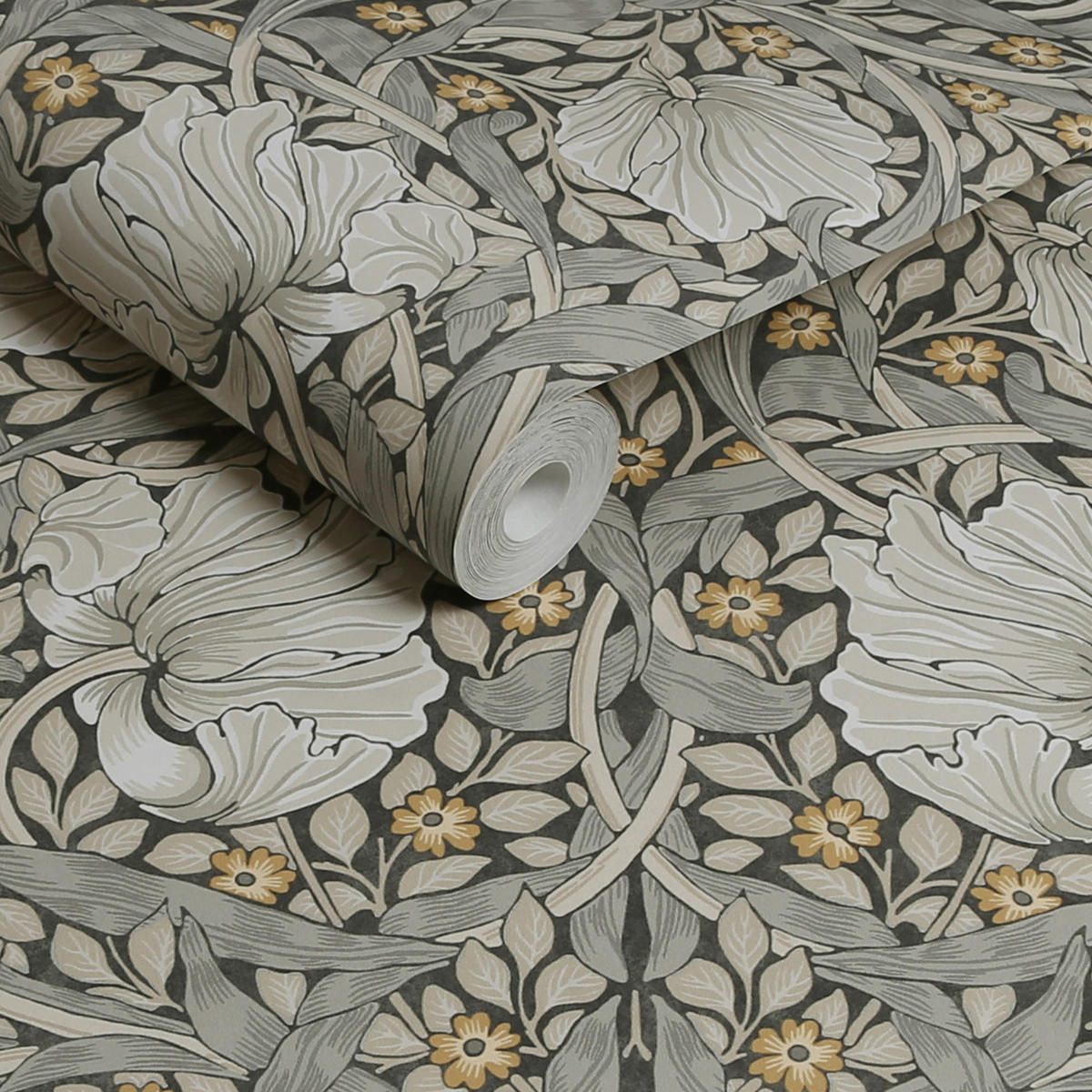VLIESTAPETE Pimpernel Grau - Grau, Papier/Kunststoff (52/1000cm) - Graham & Brown