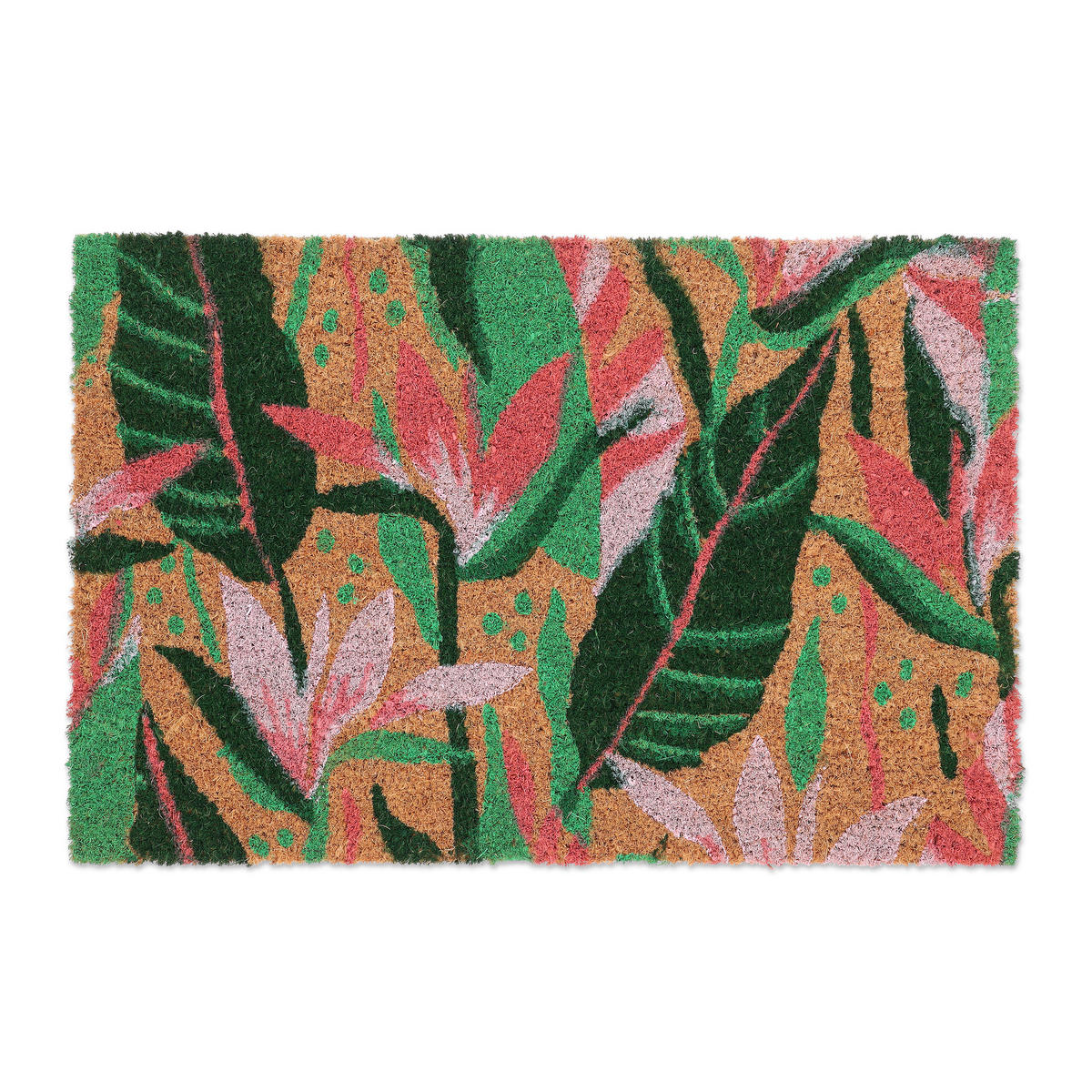 FUSSMATTE - Multicolor, Kunststoff/Textil (60/40cm) - Relaxdays