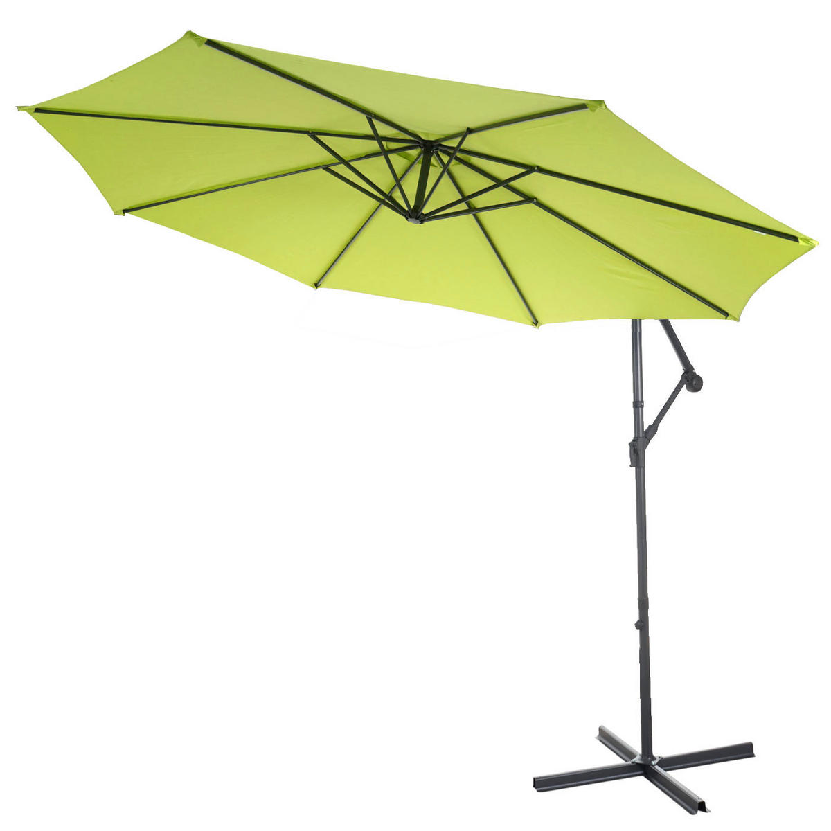 AMPELSCHIRM NEIGBAR Grün - Grün, Textil (360/295cm) - MCW