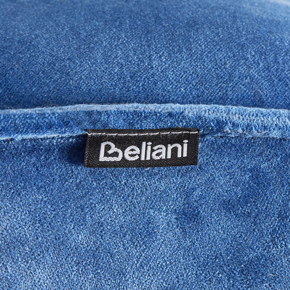 POUF Marineblau Yulle - Blau, Textil (60/25/60cm) - Beliani