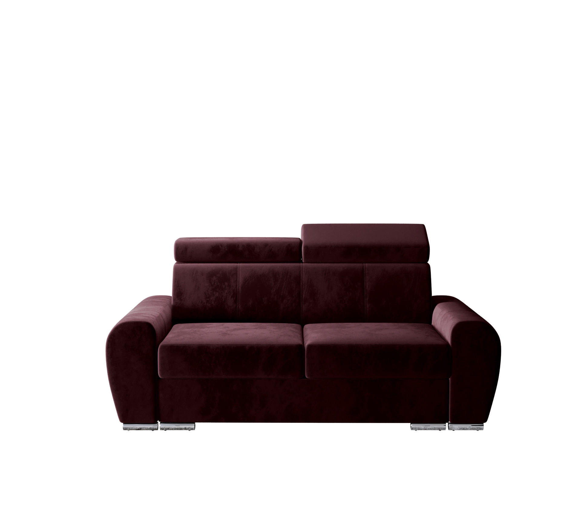 SCHLAFSOFA APOLLO, mit Schlaffunktion und Bettkasten, Farbe: Rot, Kunstleder - Rot, Textil (178/96/99cm) - O-Sofa