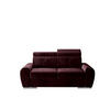 SCHLAFSOFA APOLLO, mit Schlaffunktion und Bettkasten, Farbe: Rot, Kunstleder - Rot, Textil (178/96/99cm) - O-Sofa