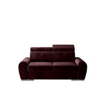 SCHLAFSOFA APOLLO, mit Schlaffunktion und Bettkasten, Farbe: Rot, Kunstleder - Rot, Textil (178/96/99cm) - O-Sofa