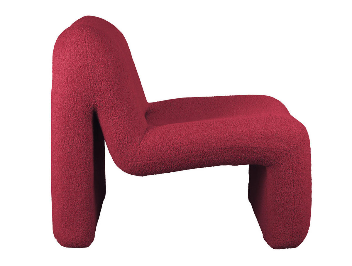 SESSEL Fuerza 87/64/70 cm - Rot, Textil (64/70/87cm) - Leitmotiv