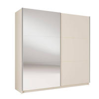 SCHIEBETÜRENSCHRANK ARSOLA 10 - 150/207/57 cm 2-Türig sand - Sandfarben, Holz/Holzwerkstoff (150.6/207/57.9cm)