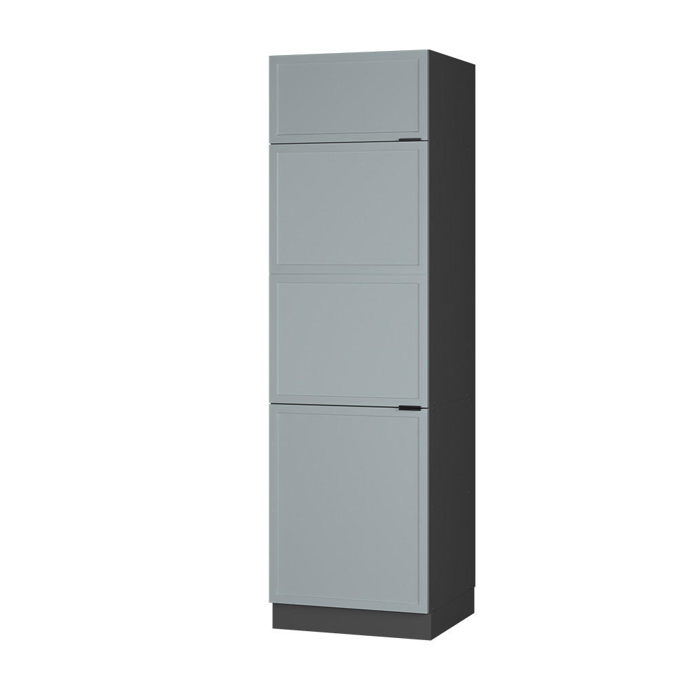 SKŘÍŇKA NA LEDNICI Fame-Line Světle modrošedá - antracitová/světle modrá, kompozitní dřevo (60/206.8/58.1cm) - Vicco