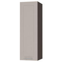 KÜCHENHÄNGESCHRANK Kvantum W4/30 Lava / Kaschmir Matt 30 / 32,5 / 96cm - Kaschmir/Dunkelgrau, Holz/Holzwerkstoff (30/96/32.5cm) - Feldmann-Wohnen