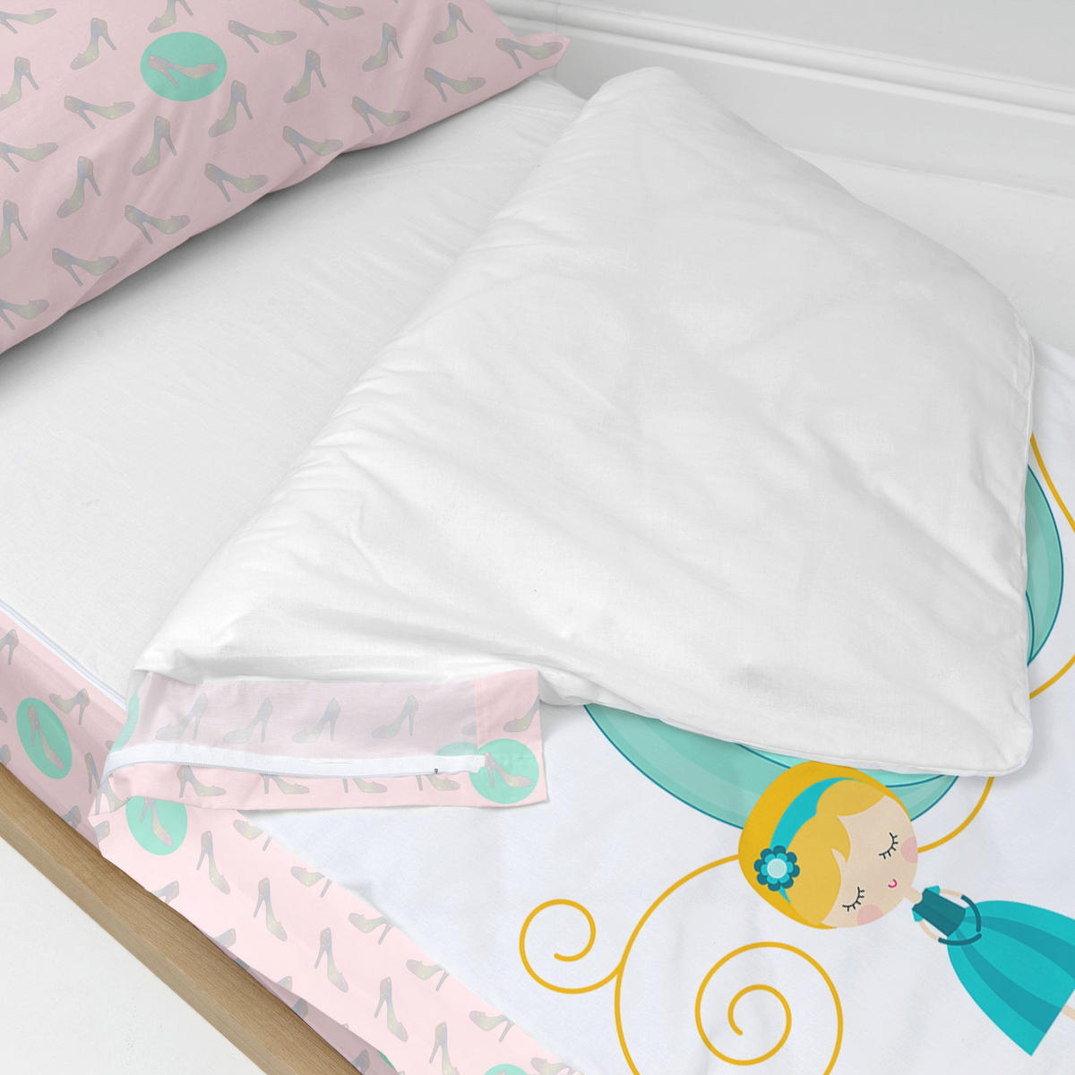 KINDER schlafsack Pumpkin 90x200 cm Ohne füllung - Multicolor, Textil (90/200cm) - Happy Friday