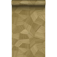 TAPETE 3D-Muster 53 cm x 10.05 m - Goldfarben, Papier (53/1000cm) - Origin Wallcoverings