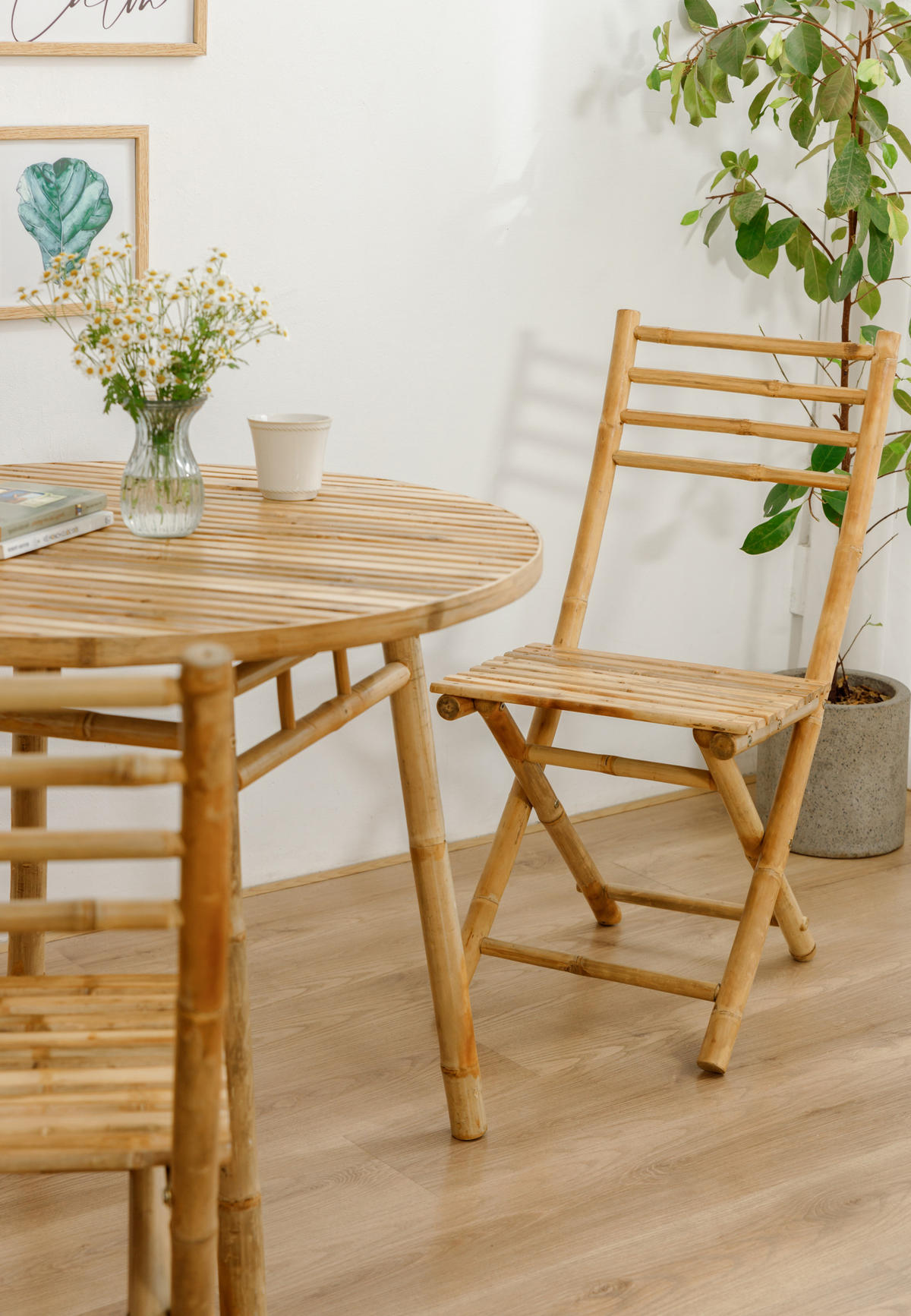 ESSTISCH Runde Braun 90 x 90 x 75.5 (cm) - Braun, Holz (90/90/75.5cm) - Nordlys