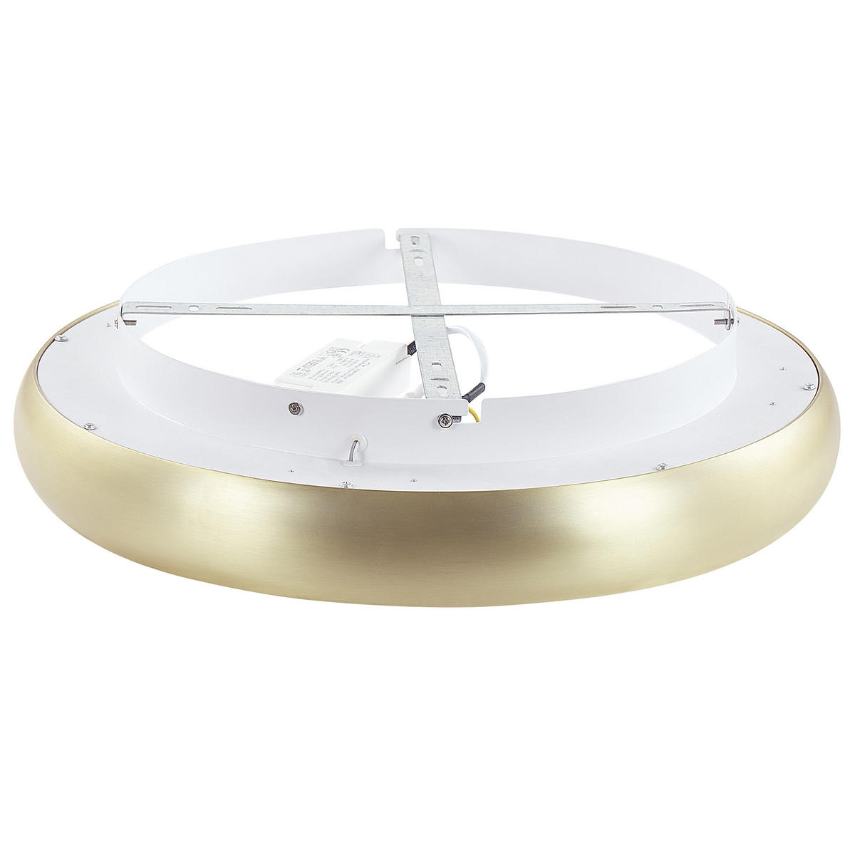 DECKENLEUCHTE Ataran 45/45/10 cm - Goldfarben, Metall (45/45/10cm) - Beliani