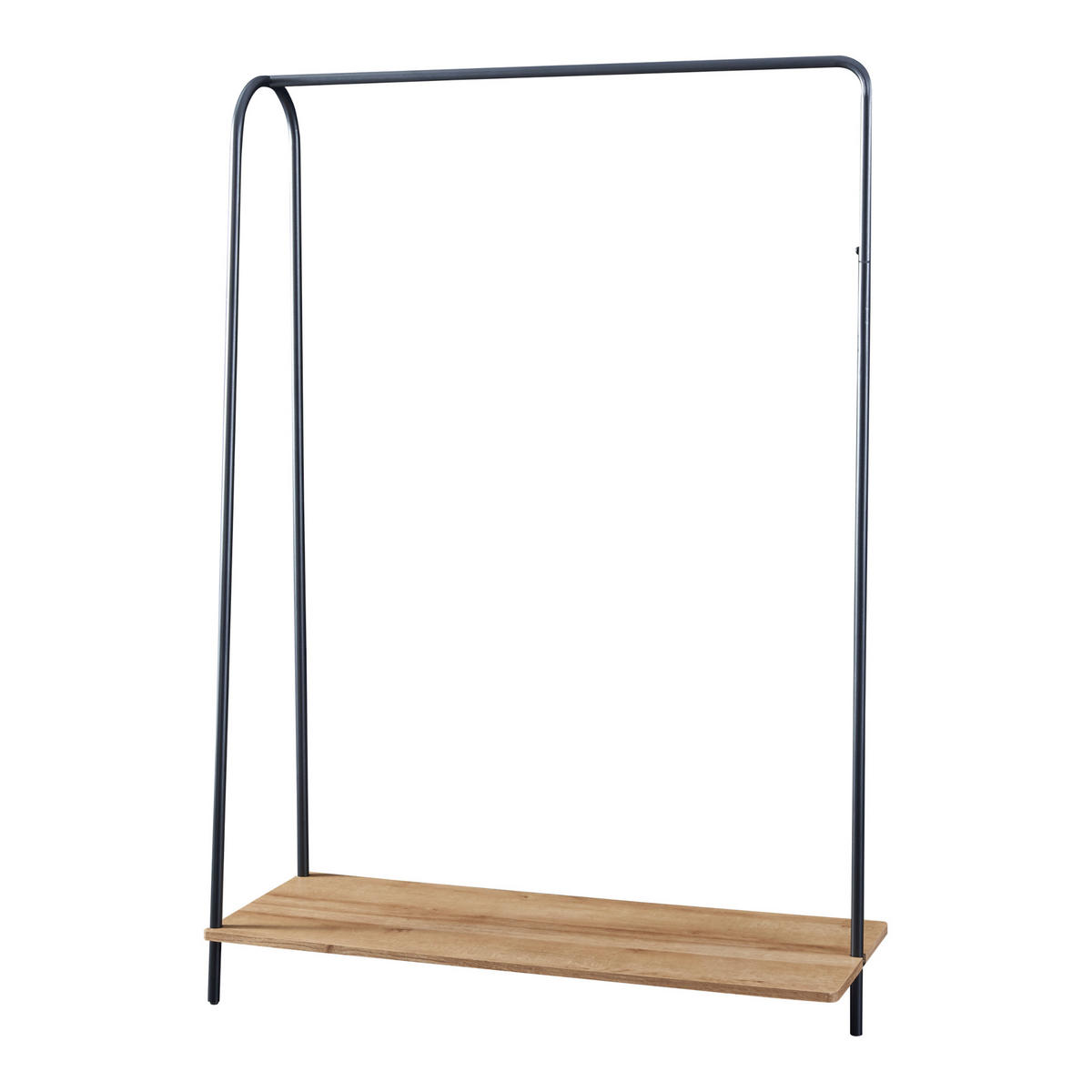GARDEROBENSTÄNDER Ørbæk - Schwarz, Metall (100/144/35cm) - [en.casa]