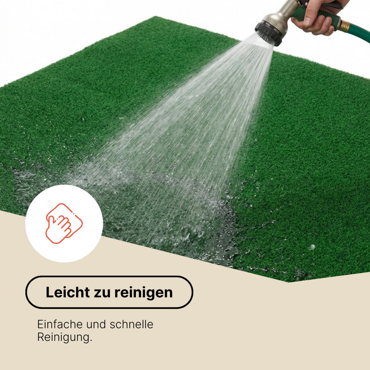 KUNSTRASEN Magic Forest 6,5 mm – Rasenteppich für Balkon, Terrasse & Garten, wetterfest 200/1300 cm - Dunkelgrün, Textil (200/1300cm) - Tapiso