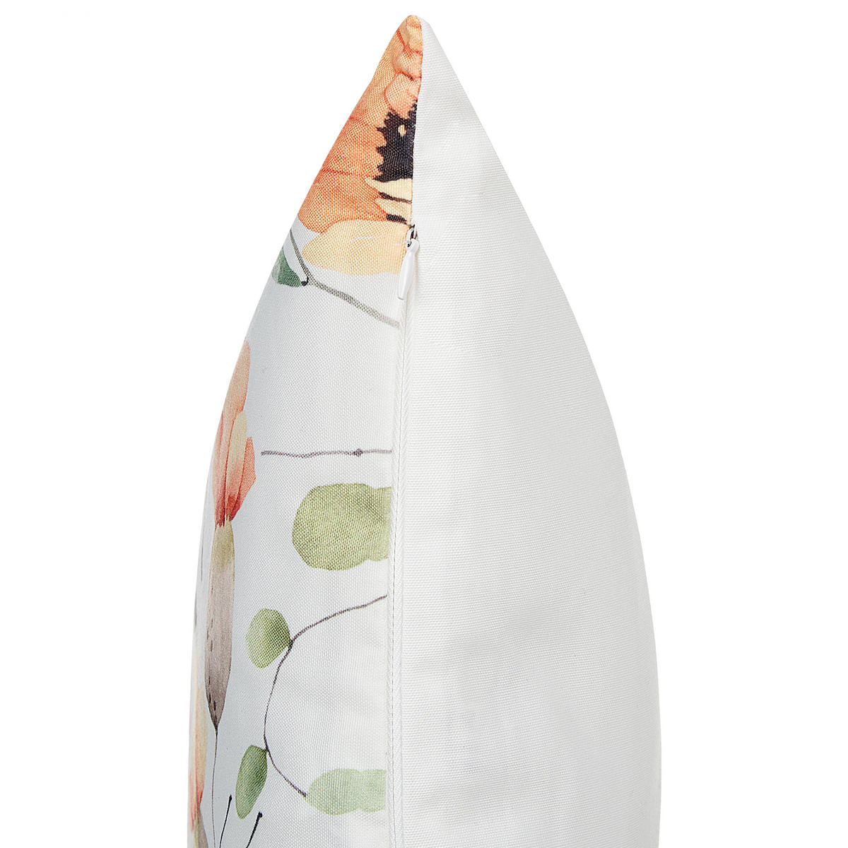 OUTDOOR-KISSEN 2er-Set Blumenmuster mehrfarbig 40/60 cm Monesi - Multicolor, Textil (40/60cm) - Beliani