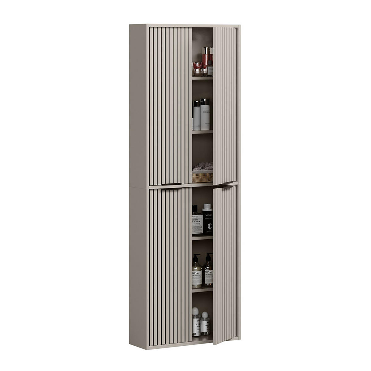 KOUPELNOVÁ SKŘÍŇKA Ruford Kašmír - kašmírová, kompozitní dřevo (60/176/20cm) - Vicco