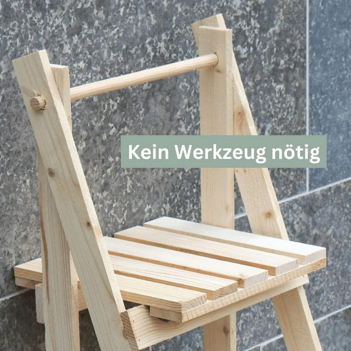 BLUMENLEITER Holz TIMMI 4 Stufen Blumentreppe - Braun, Holz (35/109/52.5cm) - DELUKE