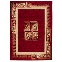 TEPPICH ATLAS Rot Beige 60/100 cm - Beige/Rot, Textil (60/100cm) - Tapiso