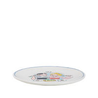 TELLER Stick Together in Bunt - 18cm - Multicolor, Keramik (18/18/2cm) - Blond Amsterdam