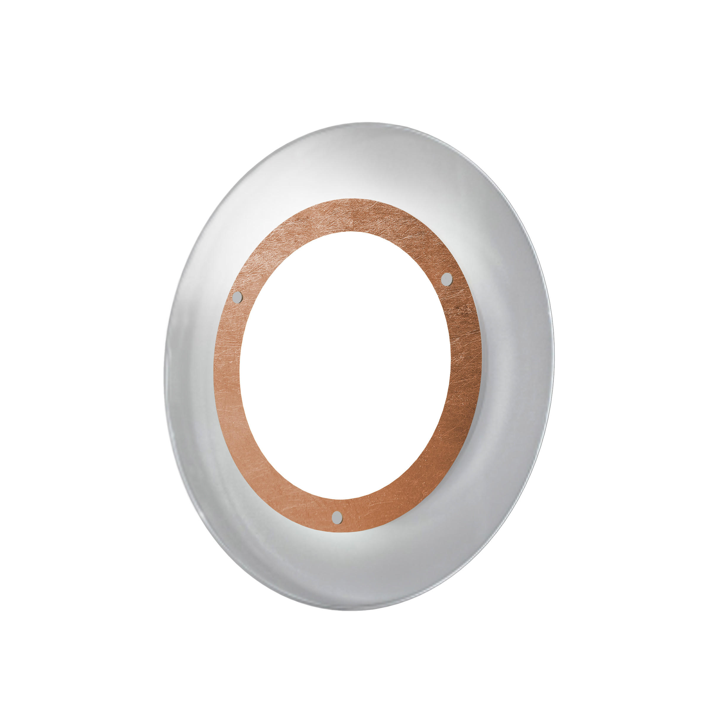 Lumicom Led-Deckenleuchte Kupfer 35x7x35 cm