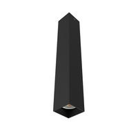 DECKENLEUCHTE Cube H40 - Schwarz, Metall (6/6/40cm) - Lumicom