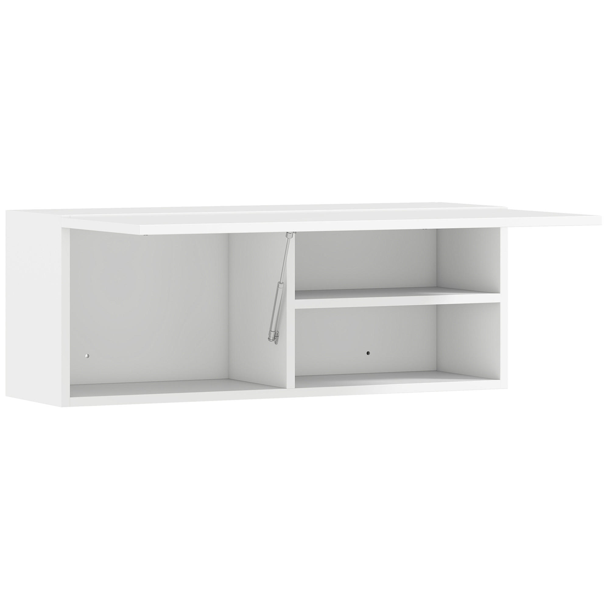 Homcom Wandschrank Weiß 25x30x80 cm