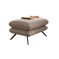 HOCKERBANK CHARME Taupe - Taupe, Textil (90/45/60cm) - KAWOLA