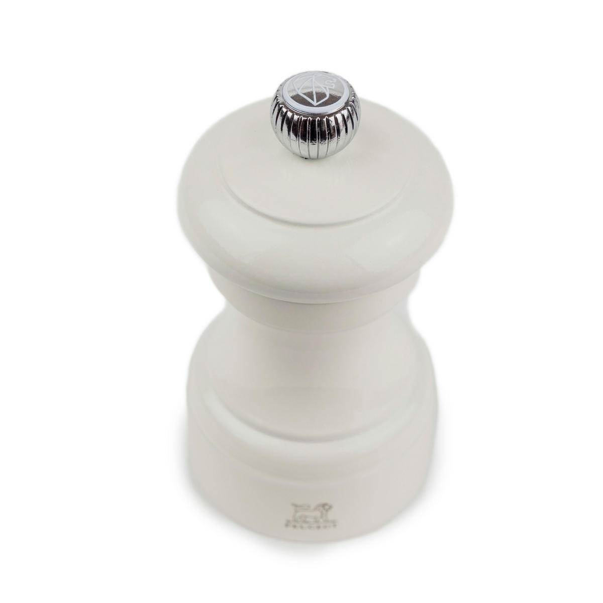 SALZMÜHLE Bistro 10cm Buchenholz Ecru Stahlmahlwerk - Weiß, Holz (5.3/10/5.3cm) - PEUGEOT