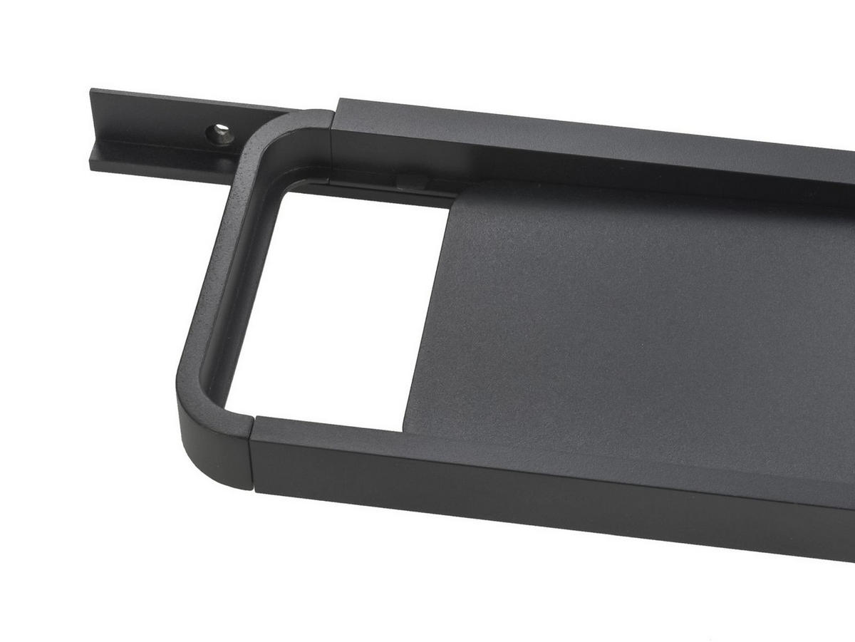 WANDABLAGE Rim schwarz 44x11cm - Schwarz, Metall (44/2/11cm) - Zone Denmark