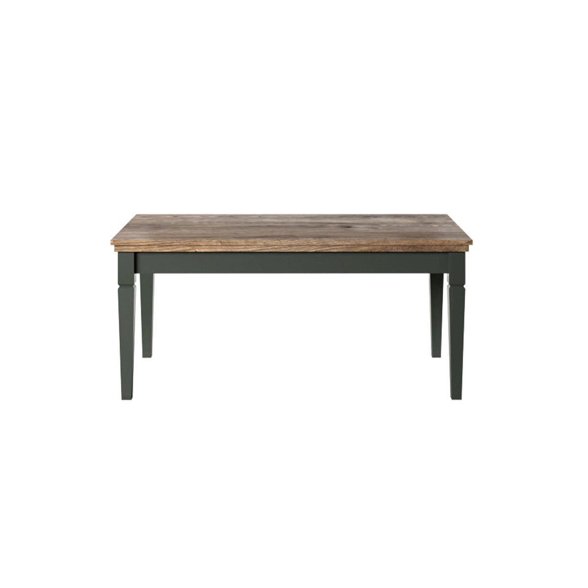 COUCHTISCH Martin Grün und Holz - Grün, Holzwerkstoff (60/110/49.8cm) - Petits-meubles