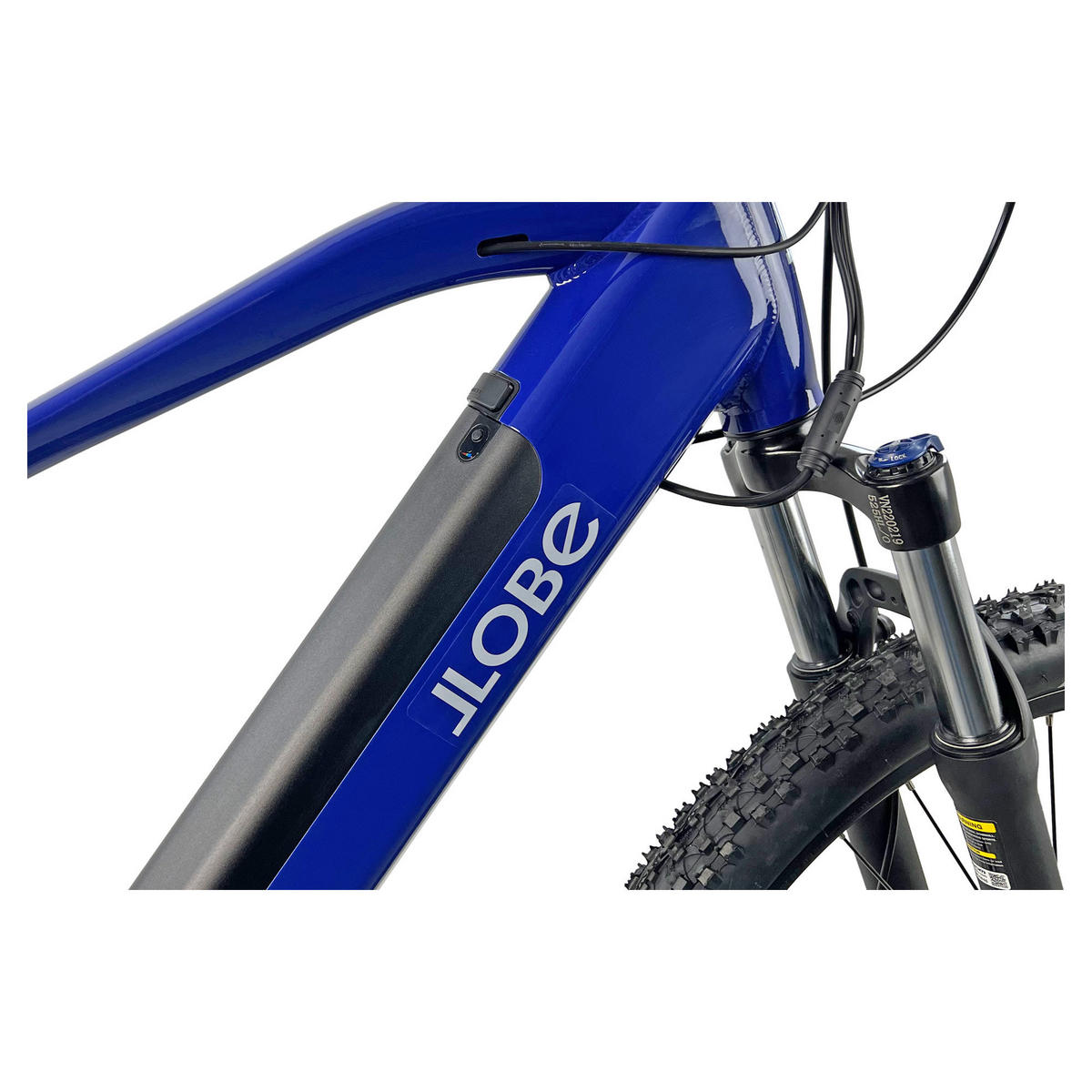 MOUNTAIN E-BIKE 27,5" SUMMIT, BLAU - Blau, Metall (125cm) - LLOBE