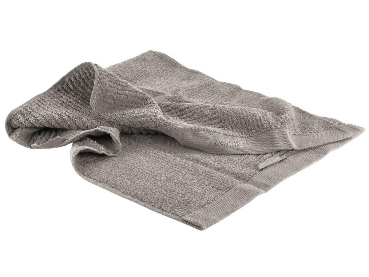 HANDTUCH Classic gull grey 50/100 cm - Grau, Textil (50/100cm) - Zone Denmark