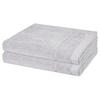 DUSCHTUCH Rubin 2er-Set - Hellgrau, Textil (70/140cm) - Ross
