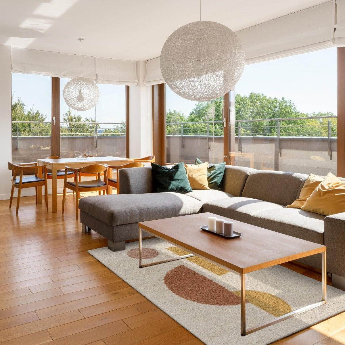 TEPPICH dicker und bequemer Shaggy terracotta - Terracotta, Textil (80/150cm) - AFK Living