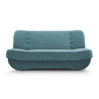 SCHLAFSOFA -PAFOS (Türkis) - Türkis, Holz (192/90/87cm) - Möblo