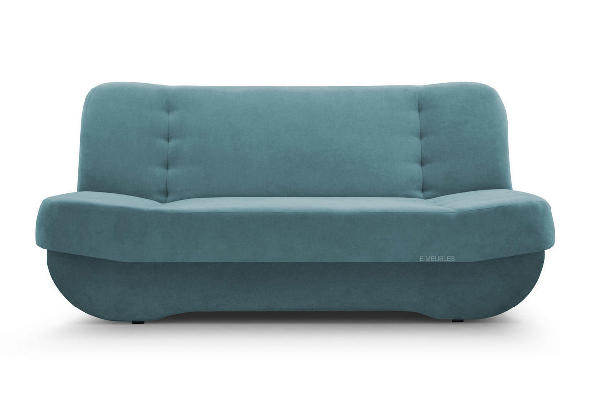 SCHLAFSOFA -PAFOS (Türkis) - Türkis, Holz (192/90/87cm) - Möblo