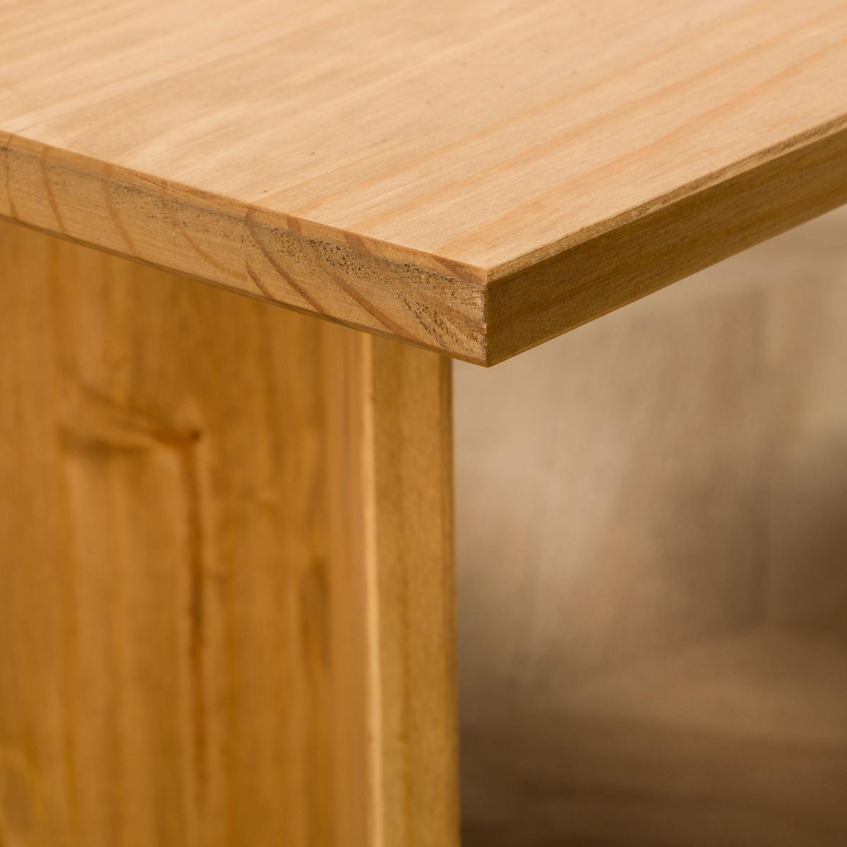 COUCHTISCH MESA gebeizt/gewachst - Kieferfarben, Holz (60/110/45cm) - IDIMEX