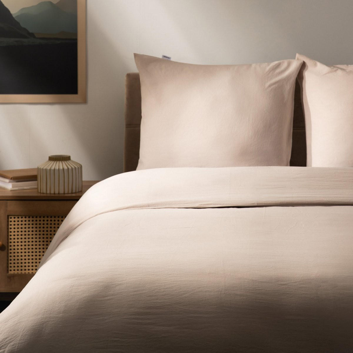 BETTWÄSCHE Maisy beige 140/200 cm - Beige, Textil (140/200cm) - Homla