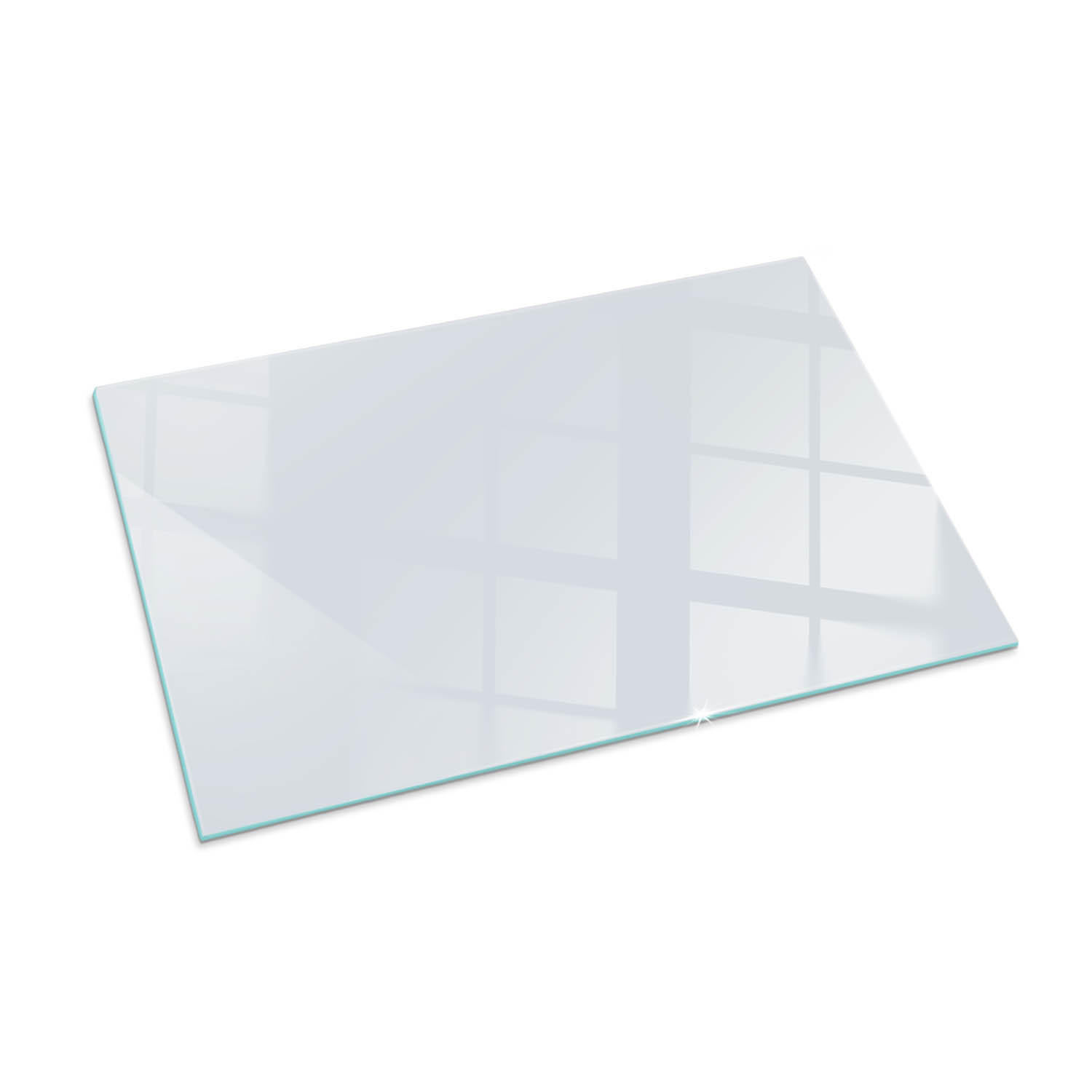 ArtPrintCave Glasplatte Grau 100x70x0.4 cm