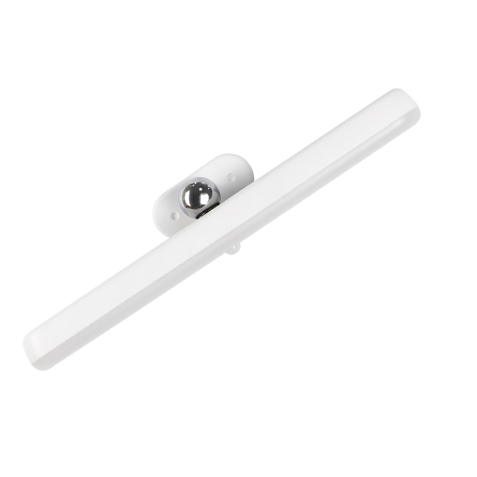 LED WANDLEUCHTE Elisabeth - Weiß, Kunststoff (6/4/24cm) - Nettlife