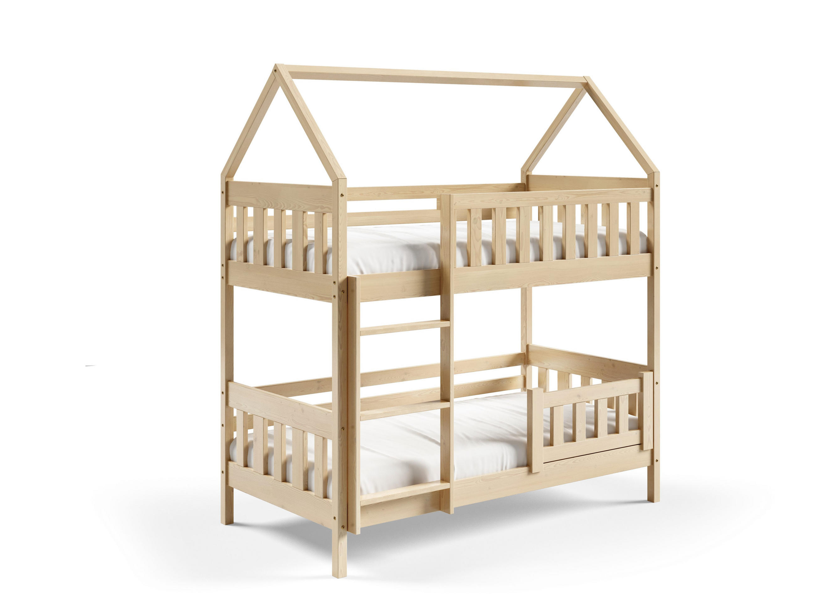 ETAGENBETT ELENA 80x160 cm Kieferfarben - Kieferfarben, Holz (80/160cm) - MASSENO