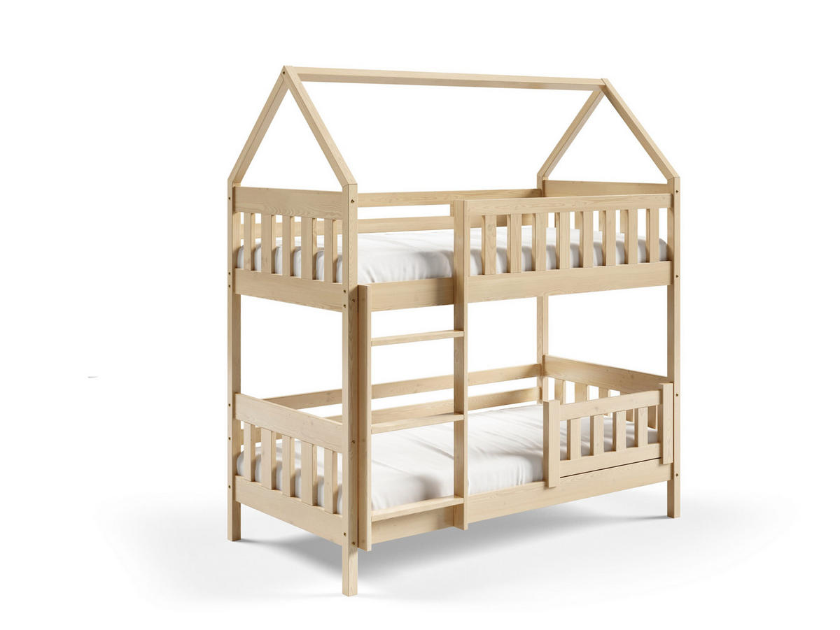 ETAGENBETT ELENA 80x160 cm Kieferfarben - Kieferfarben, Holz (80/160cm) - MASSENO