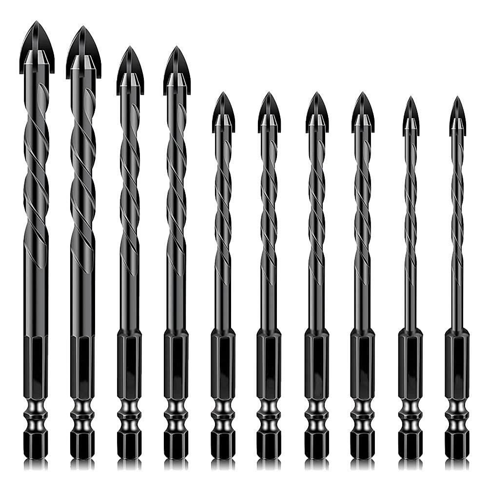 DCA Bohrer Schwarz 1.2x1x12 cm