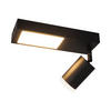 STRAHLER Birkenfeld 1-flammig 23.5/8/16.9 cm - Schwarz, Metall (23.5/8/16.9cm) - Nettlife